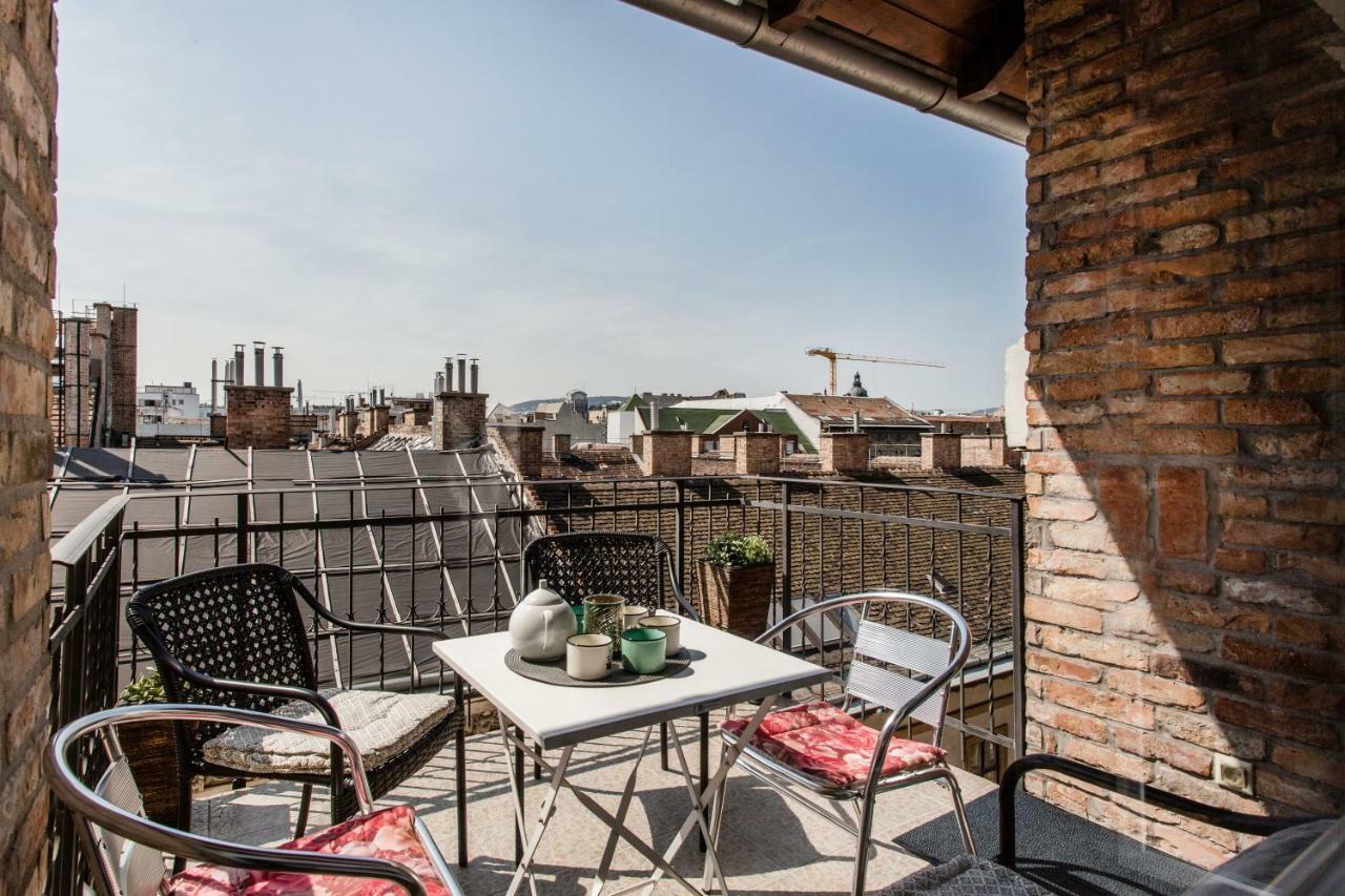 Terrace Apartment Sky Lounge Budapest Eksteriør bilde