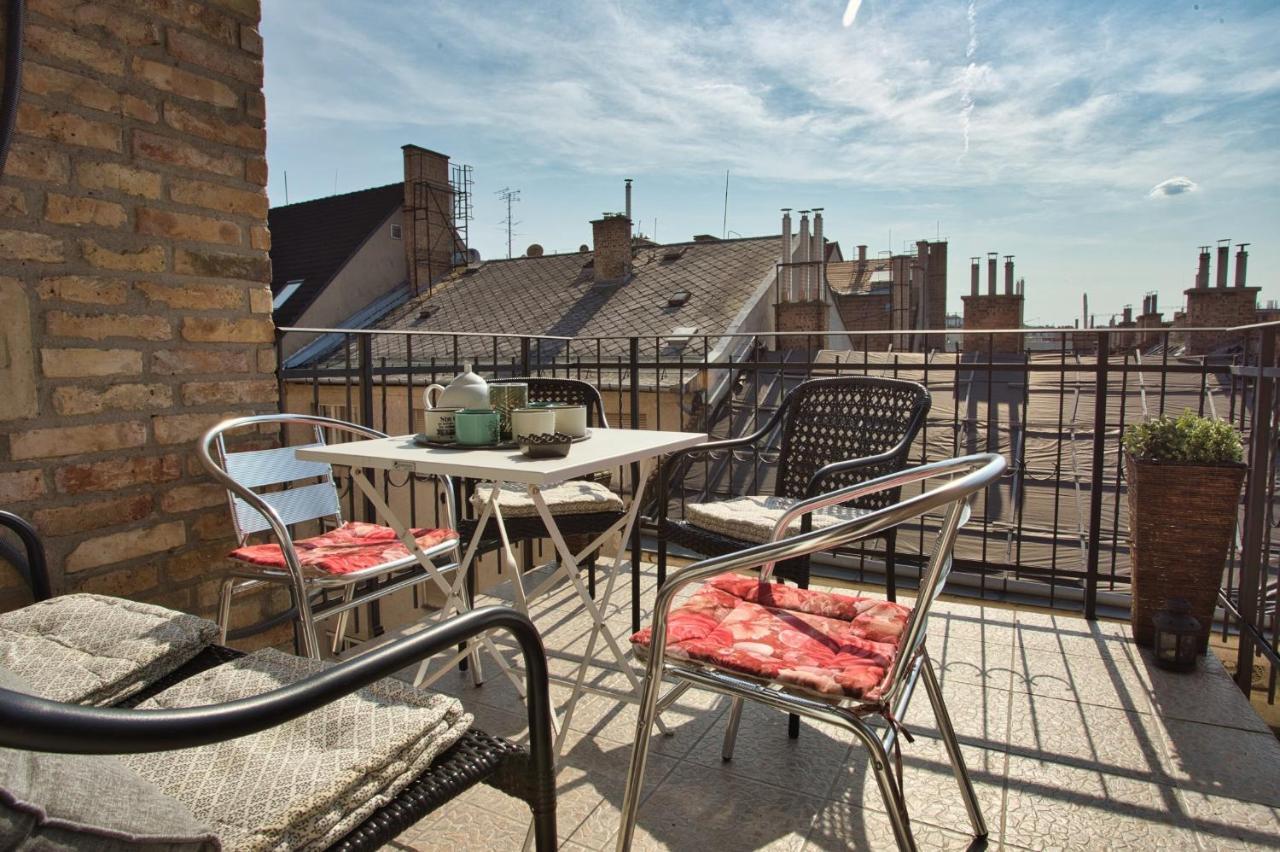 Terrace Apartment Sky Lounge Budapest Eksteriør bilde